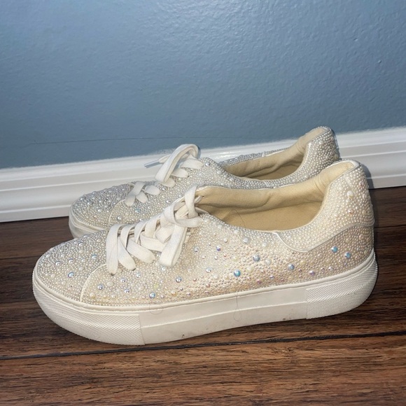 Pearl sneakers cream sneakers - Picture 4 of 9